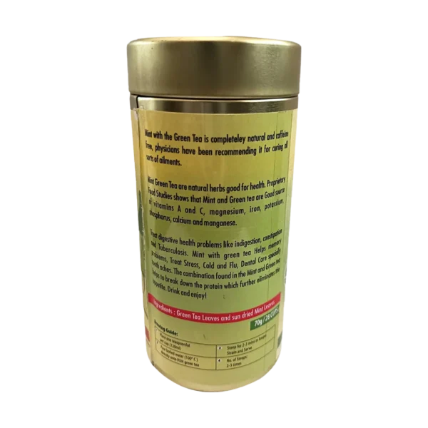 Mint Green Tea Benefits and Ingredients